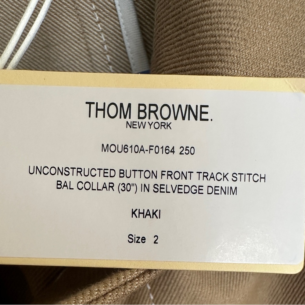 Thom Browne Tan Trench Coat - Picture 6 of 15